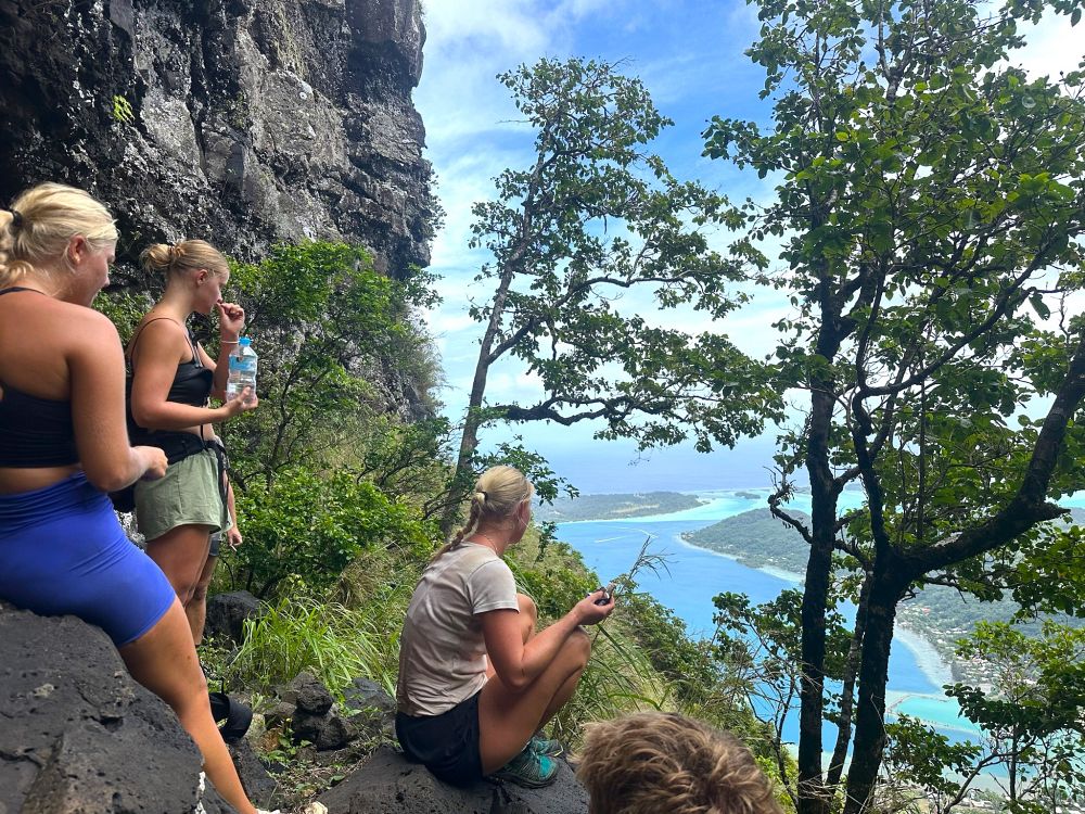 Vandretur på Bora Bora